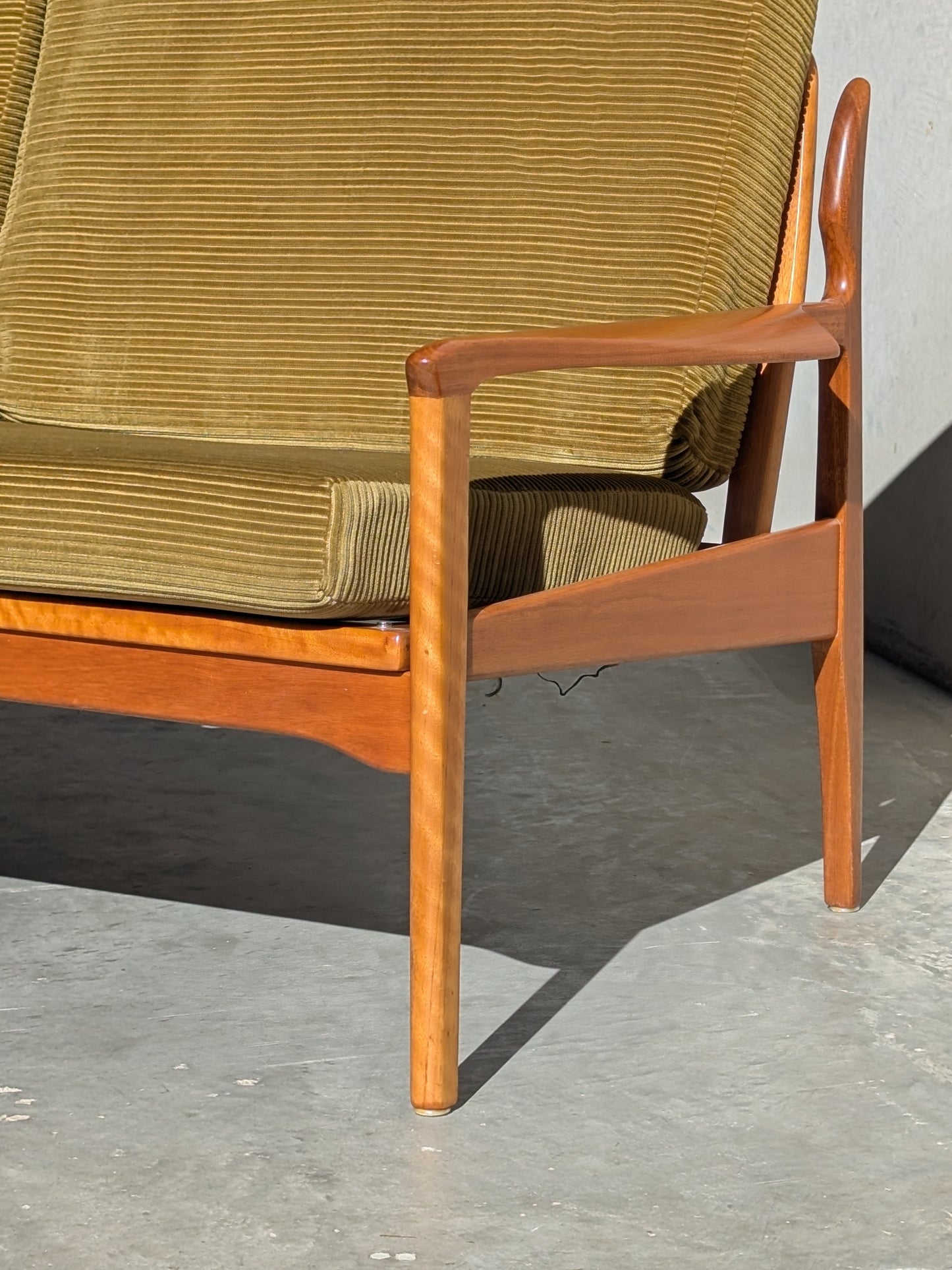 Fler Narvik 2 Seater -  Sage Revival Green Corduroy (Refine))