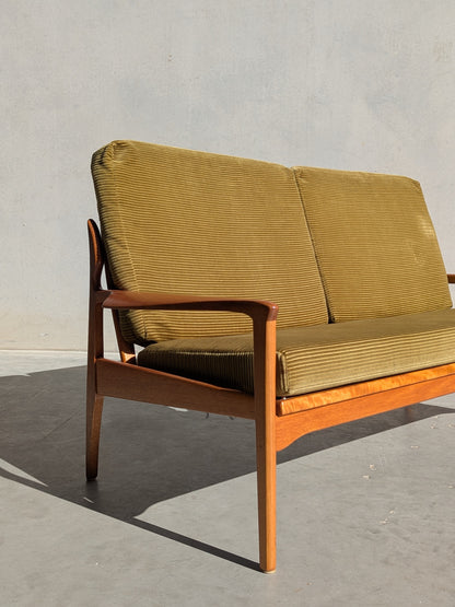 Fler Narvik 2 Seater -  Sage Revival Green Corduroy (Refine))