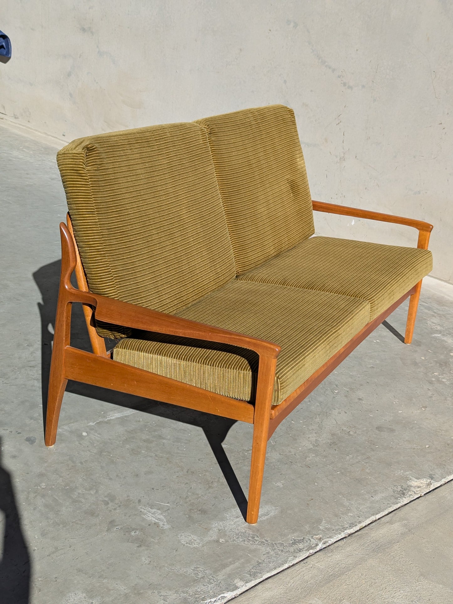 Fler Narvik 2 Seater -  Sage Revival Green Corduroy (Refine))