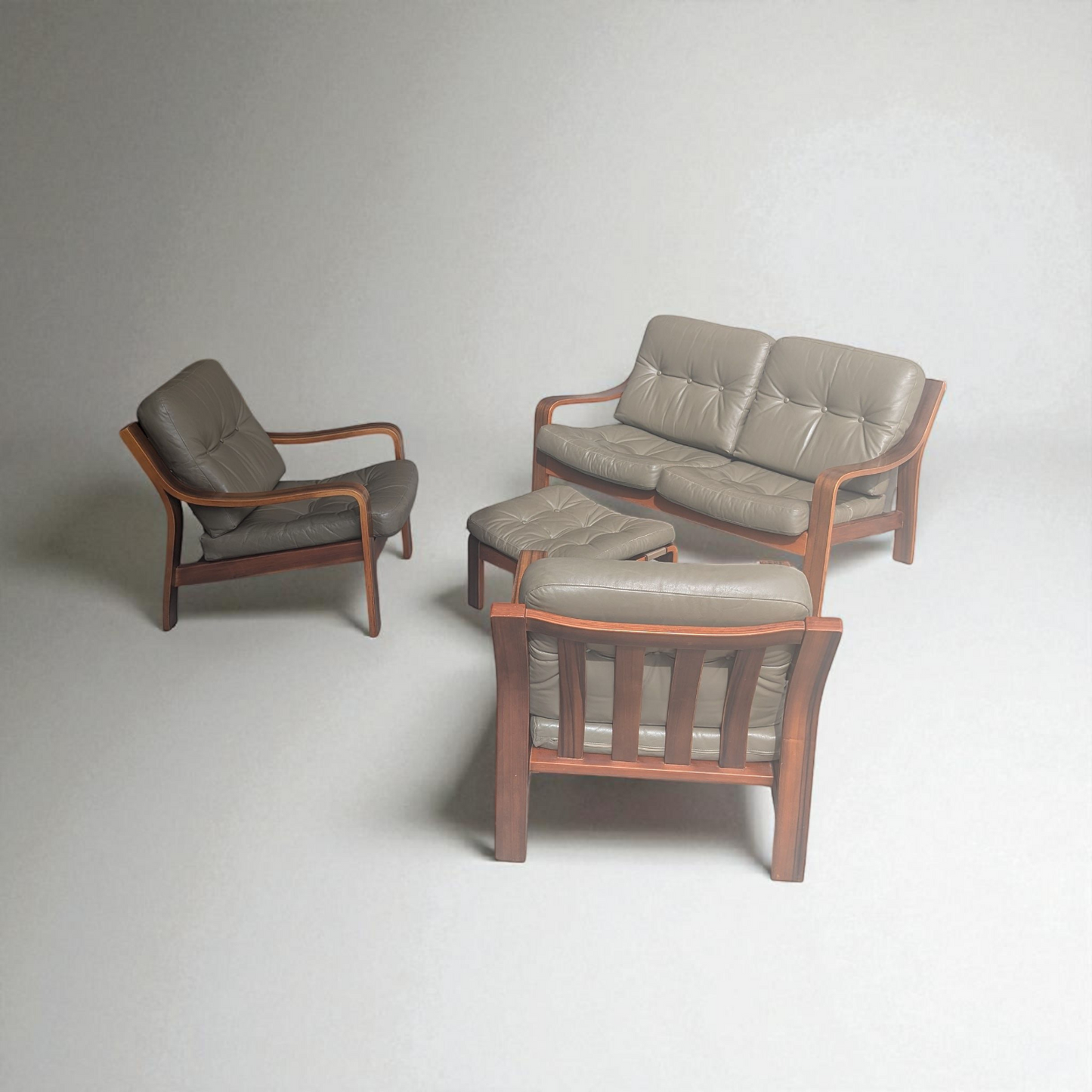 Tessa T9 Set - Full Grain Olive Leather Upholstery (Refine)