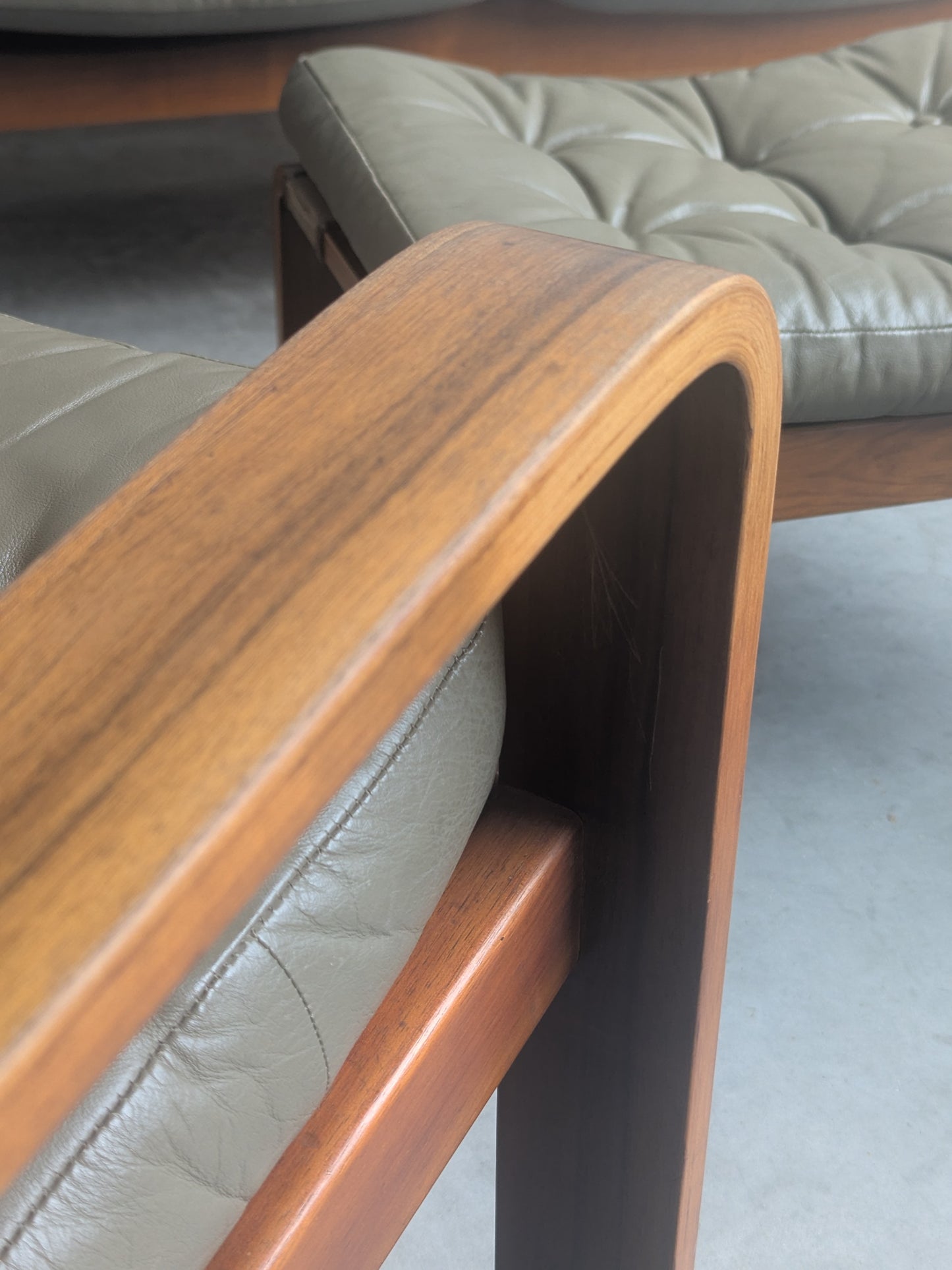 Tessa T9 Set - Full Grain Olive Leather Upholstery (Refine)