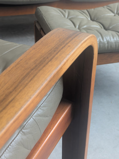 Tessa T9 Set - Full Grain Olive Leather Upholstery (Refine)