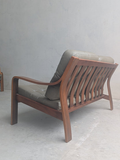 Tessa T9 Set - Full Grain Olive Leather Upholstery (Refine)