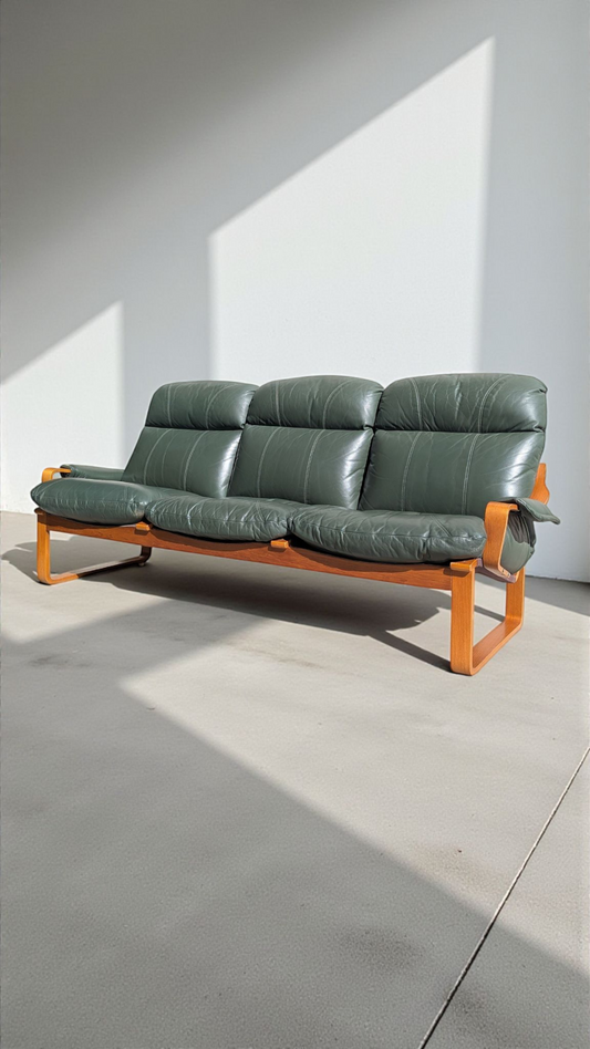 Tessa Monaco 3 Seater  – Forest Green (Revive)